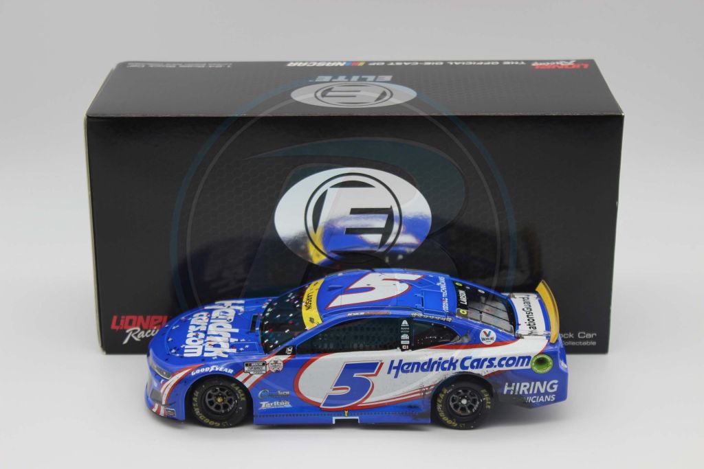 Item CL25-228 - Kyle Larson 2021 HendrickCars.com Texas 10/17 Cup Series Playoff Win 1:24 Elite Nascar Diecast