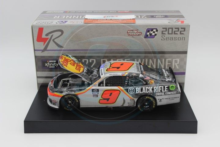Item CL25-270 - Noah Gragson Autographed 2022 Bass Pro Shops / TrueTimber / Black Rifle Coffee Pocono 7/23 Race Win 1:24 Nascar Diecast