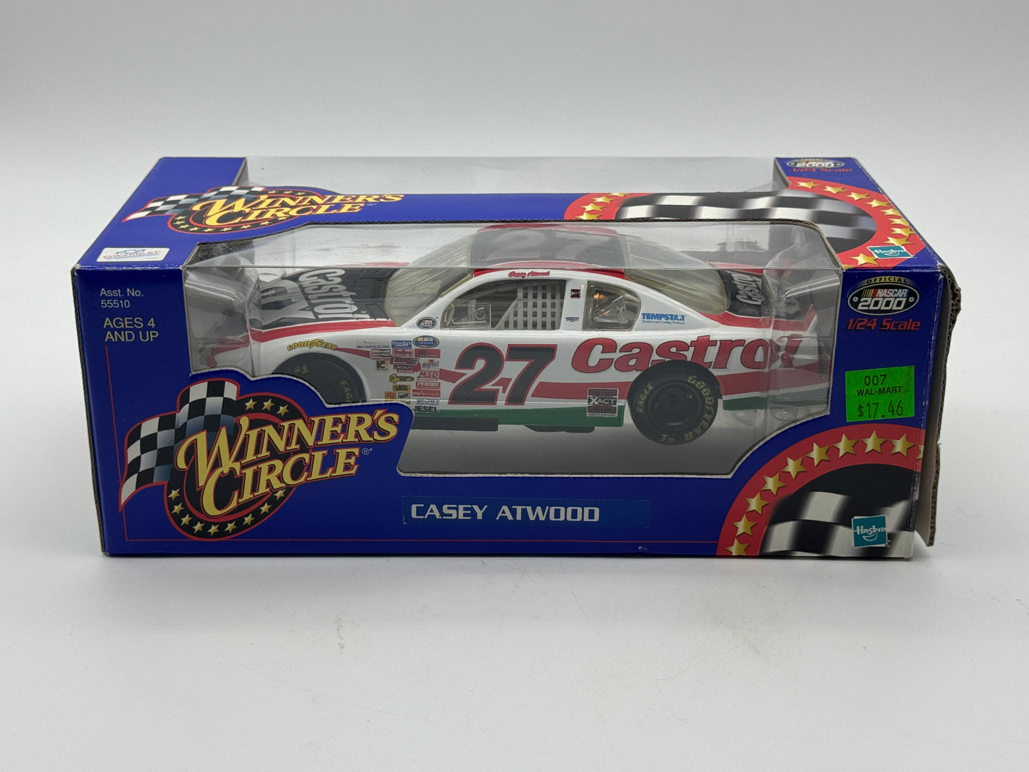 D - Item K107 - Casey Atwood #27 2000 Castrol GTX **box dmg**
