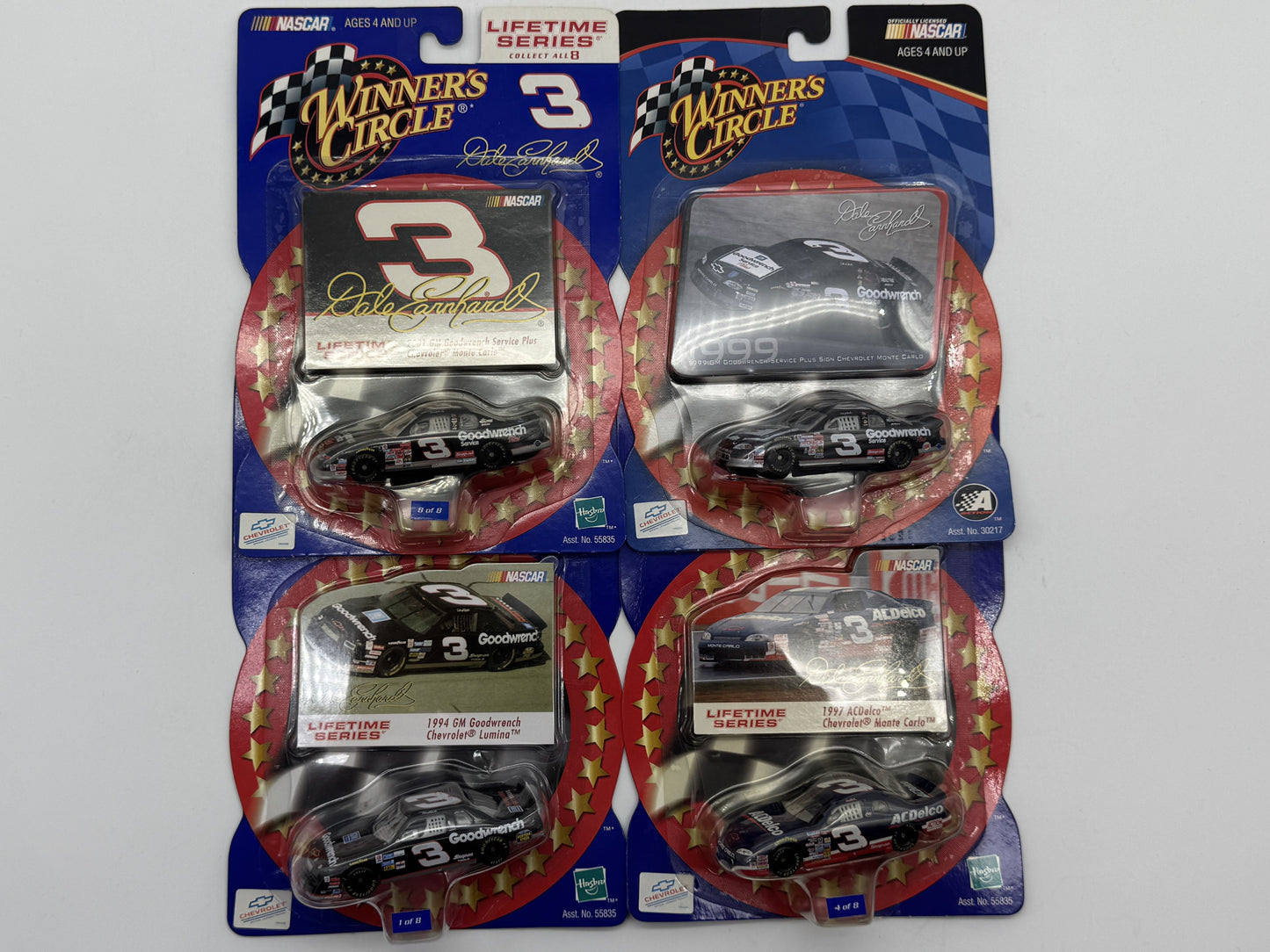 Item H811 - Dale Earnhardt Winners Circle 1:64 Scale Lot