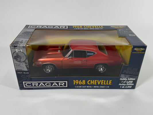 E - Item M018 - American Muscle Cragar 1968 Chevelle 1:18 Scale