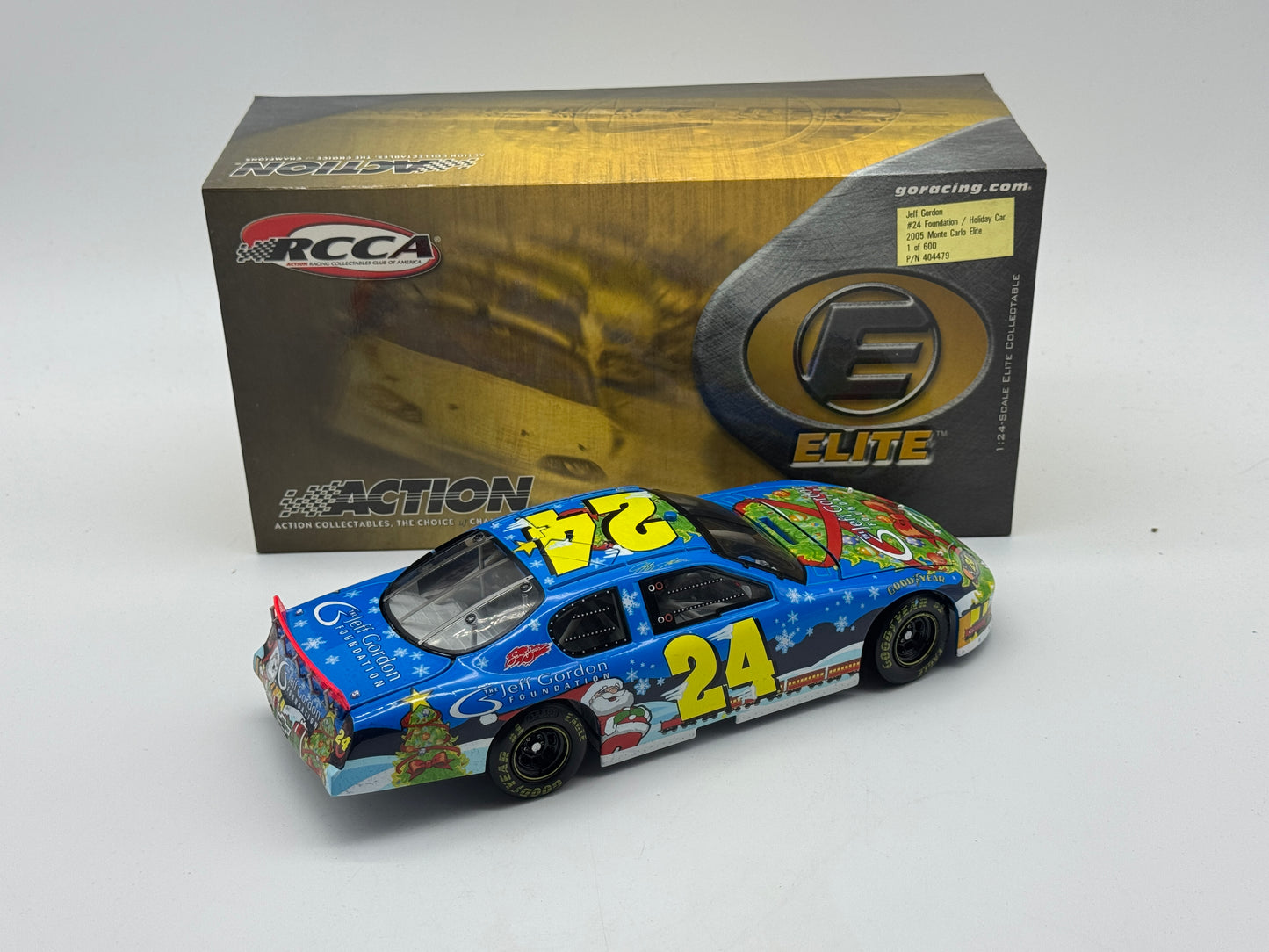 Item H210 - Jeff Gordon #24 Foundation Holiday Car 2005 Monte Carlo Elite